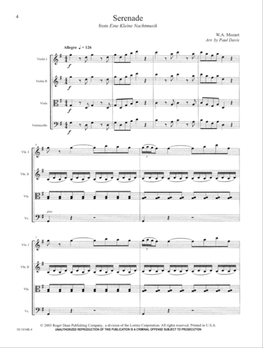 The Wedding Album, Volume 1 Cello scores gallery preview page 6