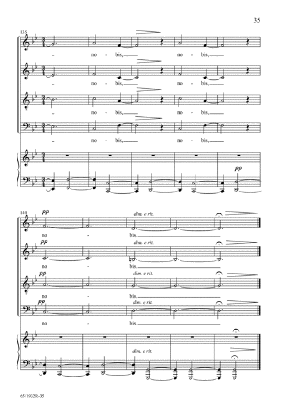 Gloria (Digital Download) 4-Part scores gallery preview page 37