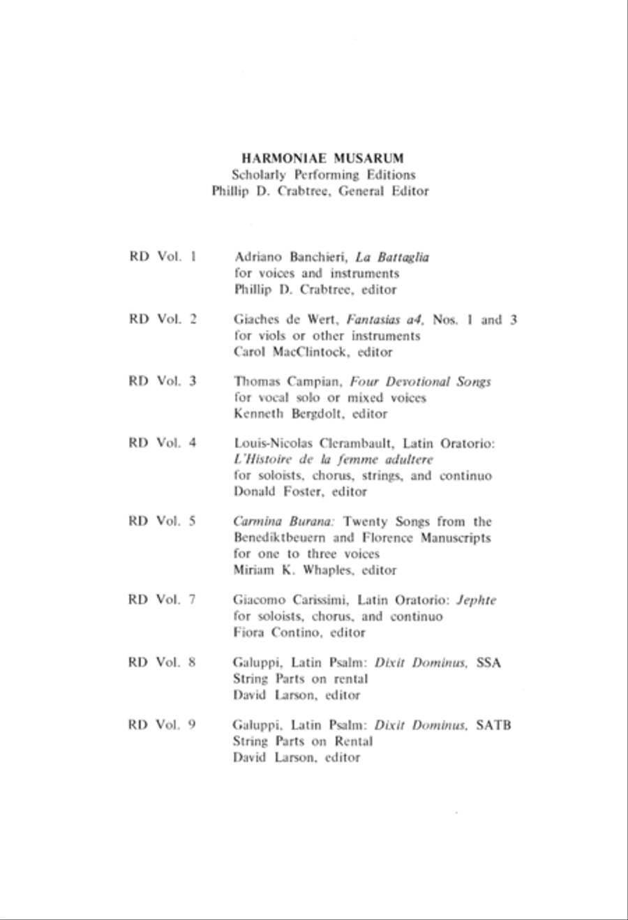 Musica Dei Donum Optimi (Digital Download) Divisi scores gallery preview page 11