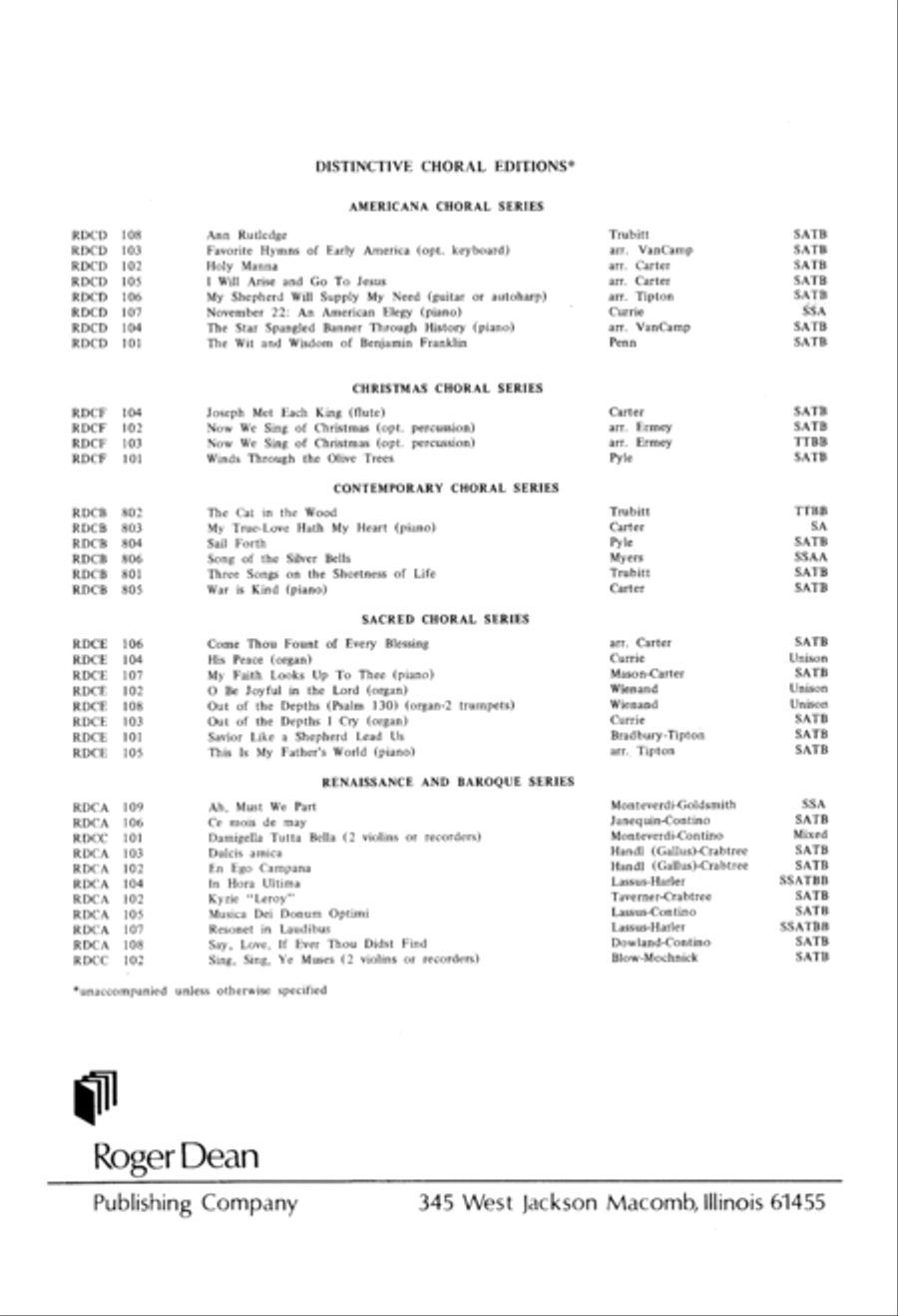 Musica Dei Donum Optimi (Digital Download) Divisi scores gallery preview page 12