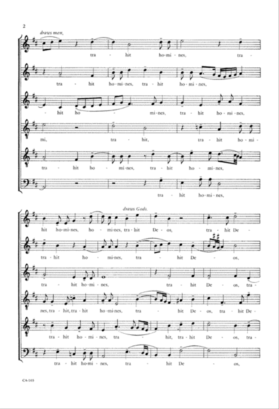 Musica Dei Donum Optimi (Digital Download) Divisi scores gallery preview page 4