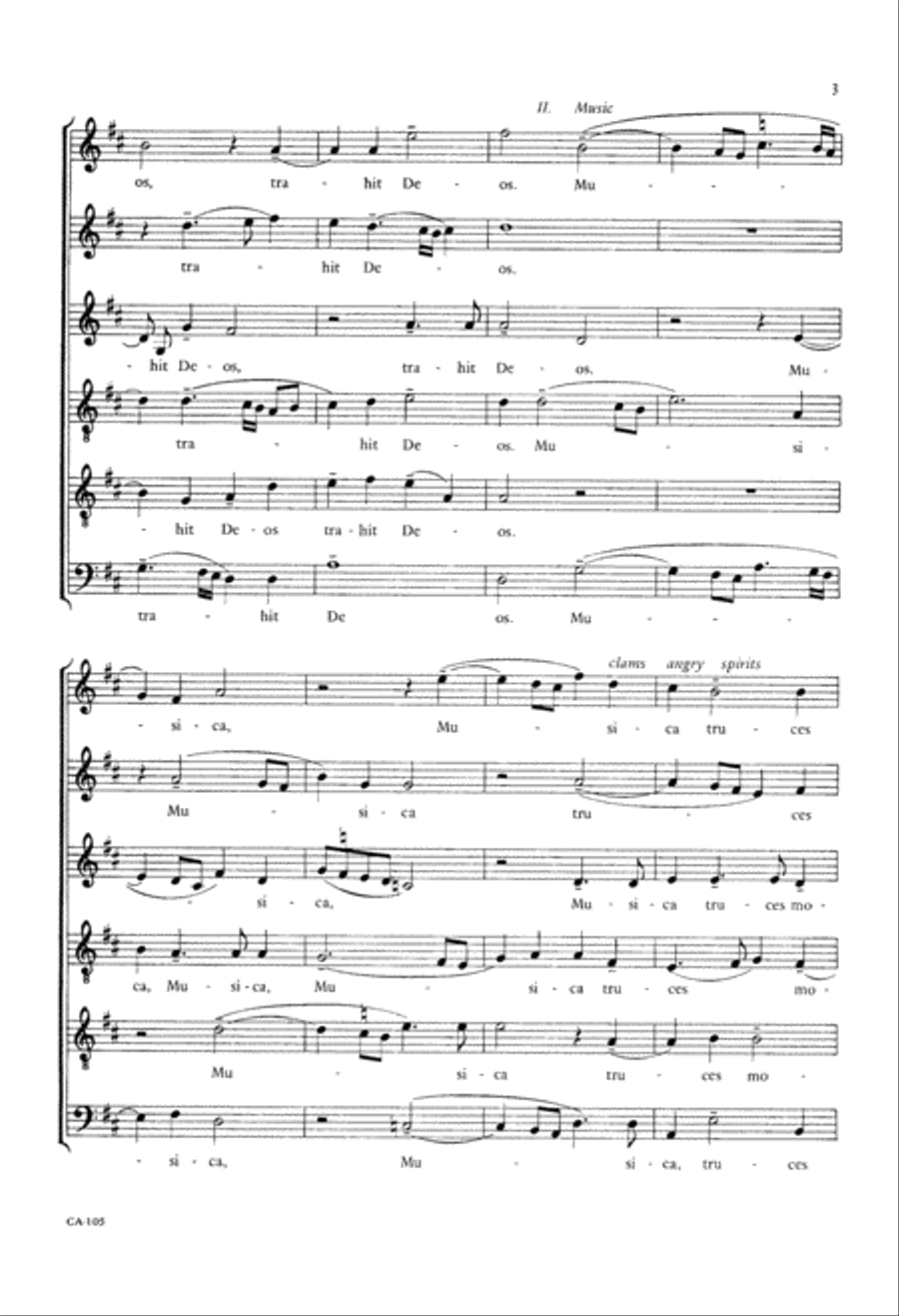 Musica Dei Donum Optimi (Digital Download) Divisi scores gallery preview page 5