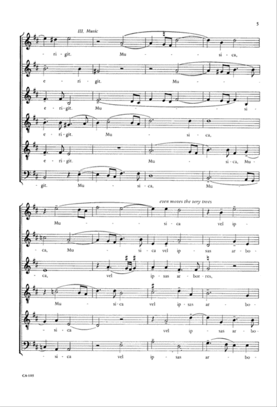 Musica Dei Donum Optimi (Digital Download) Divisi scores gallery preview page 7