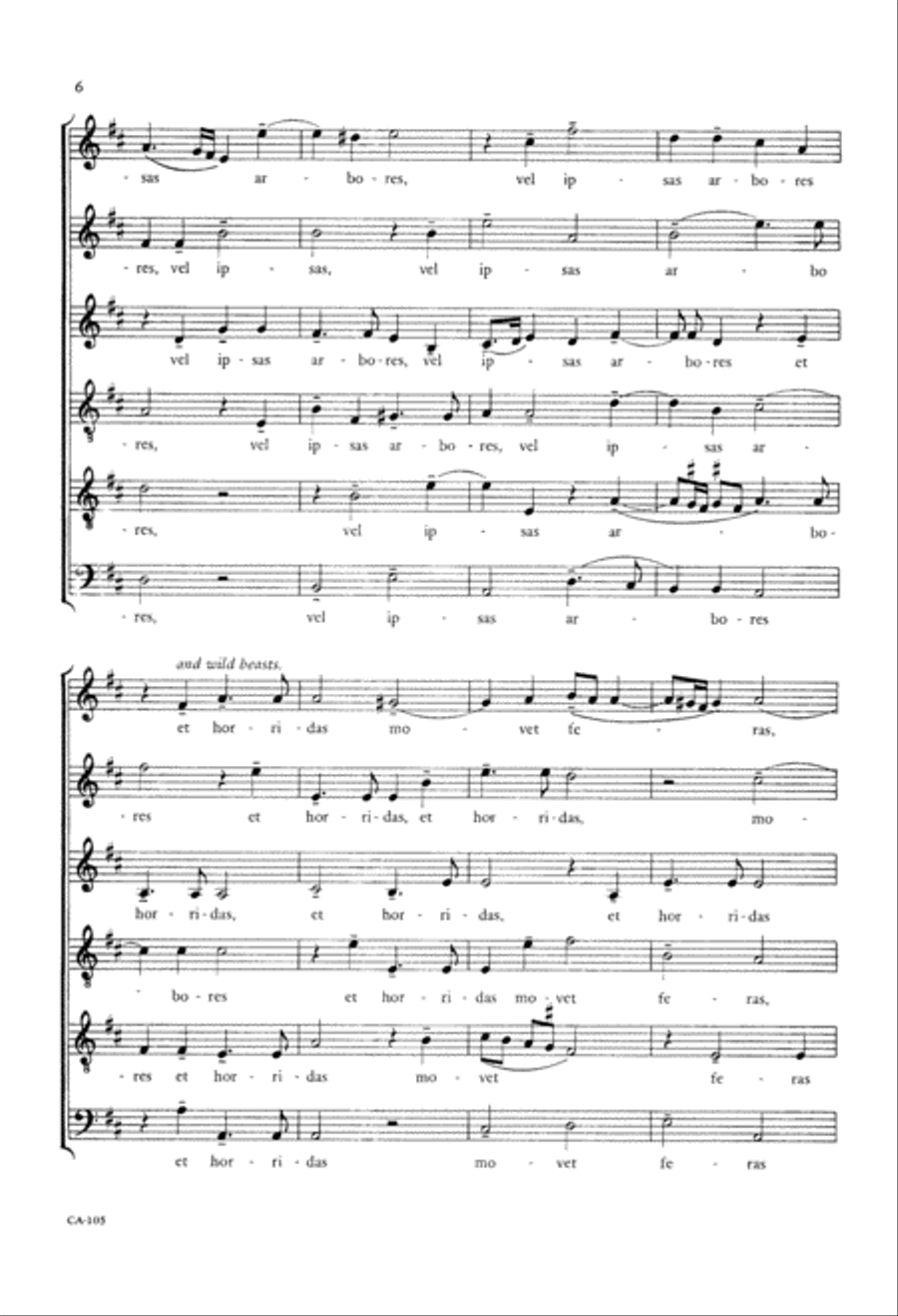 Musica Dei Donum Optimi (Digital Download) Divisi scores gallery preview page 8