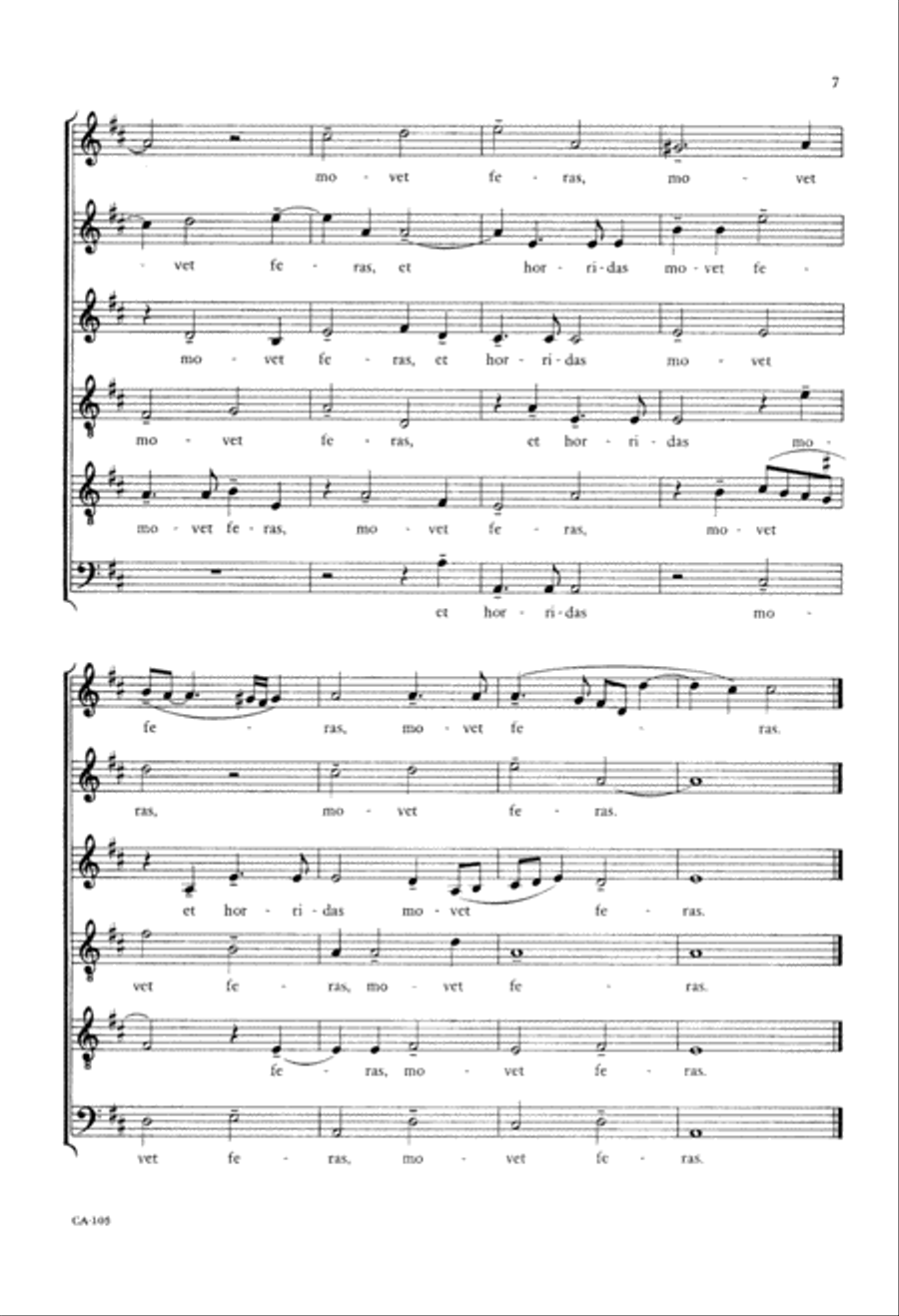 Musica Dei Donum Optimi (Digital Download) Divisi scores gallery preview page 9
