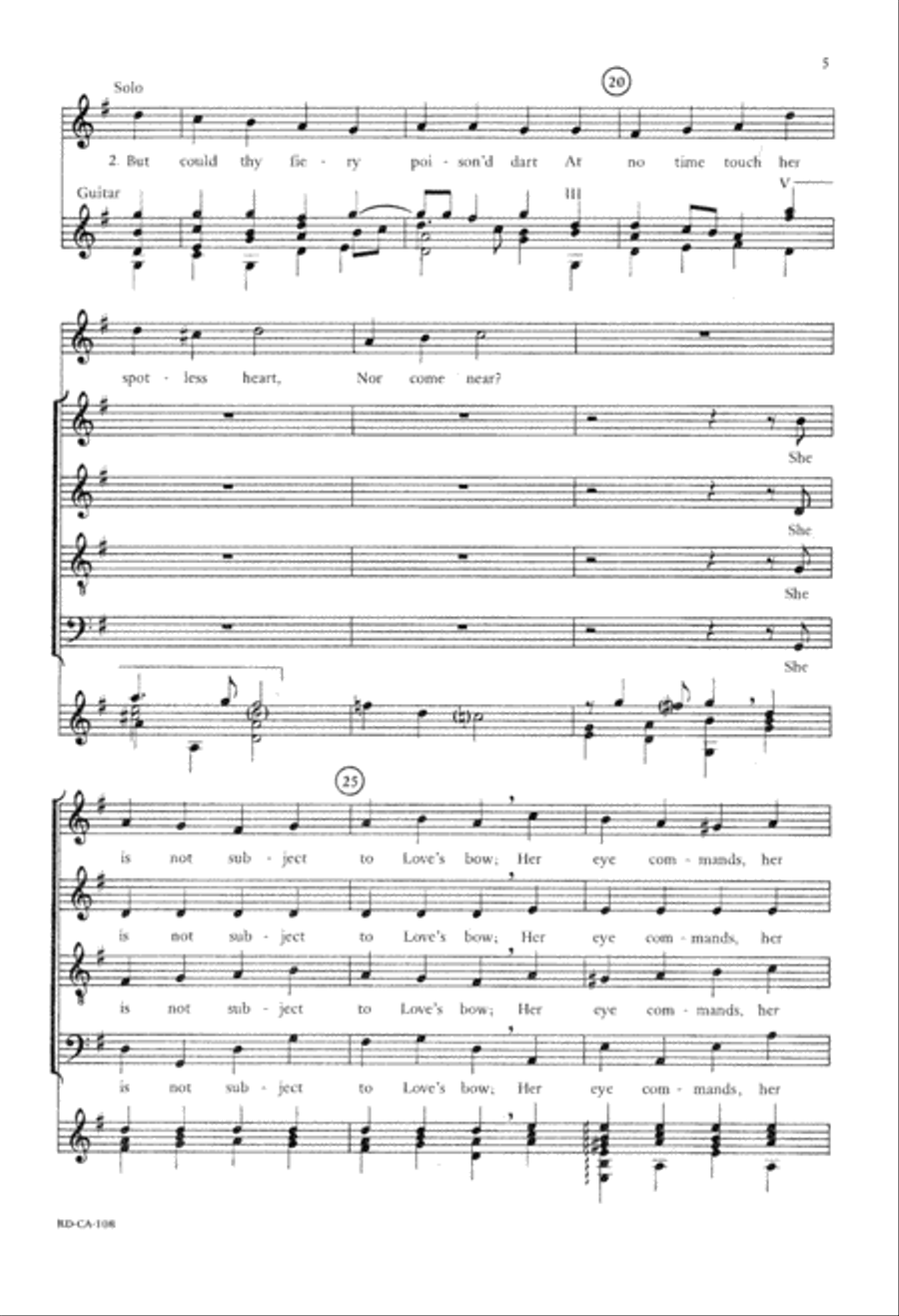 Say Love If Ever Thou Didst Find (Digital Download)