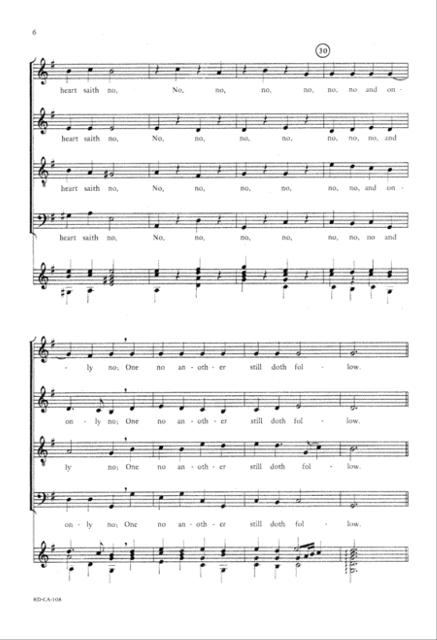 Say Love If Ever Thou Didst Find (Digital Download)