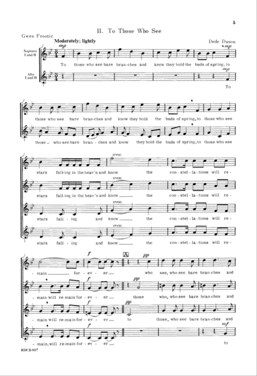 To Those Who See (Digital Download) SSAA scores gallery preview page 7