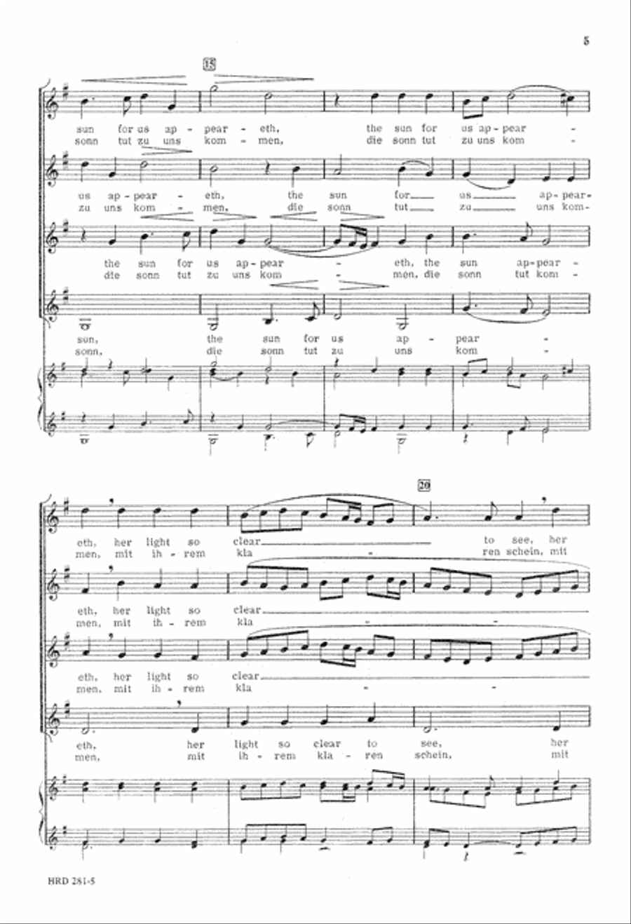 Arise and Let Us Sing Now (Digital Download) SSAA scores gallery preview page 5