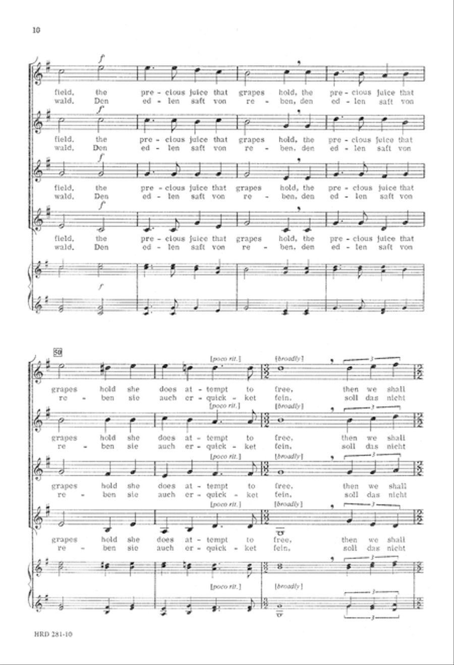 Arise and Let Us Sing Now (Digital Download) SSAA scores gallery preview page 10