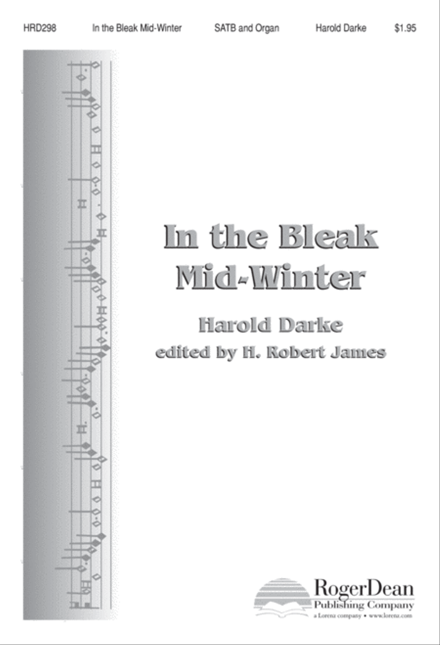 In the Bleak Midwinter (Digital Download) 4-Part scores gallery preview page 1