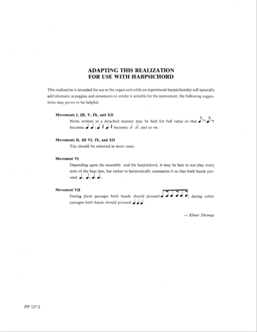 Gloria - Keyboard Realization (Digital Download) Harpsichord scores gallery preview page 2