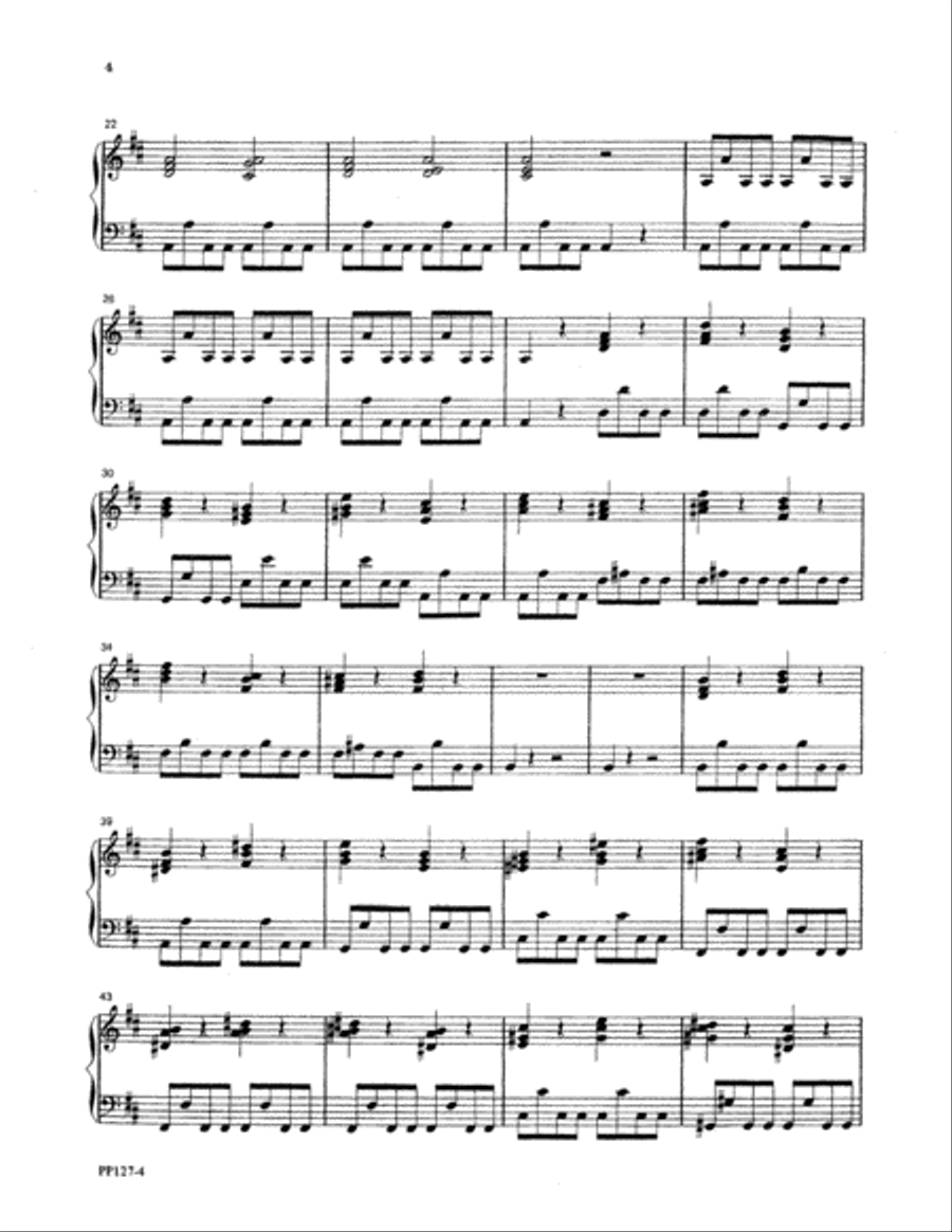 Gloria - Keyboard Realization (Digital Download) Harpsichord scores gallery preview page 4