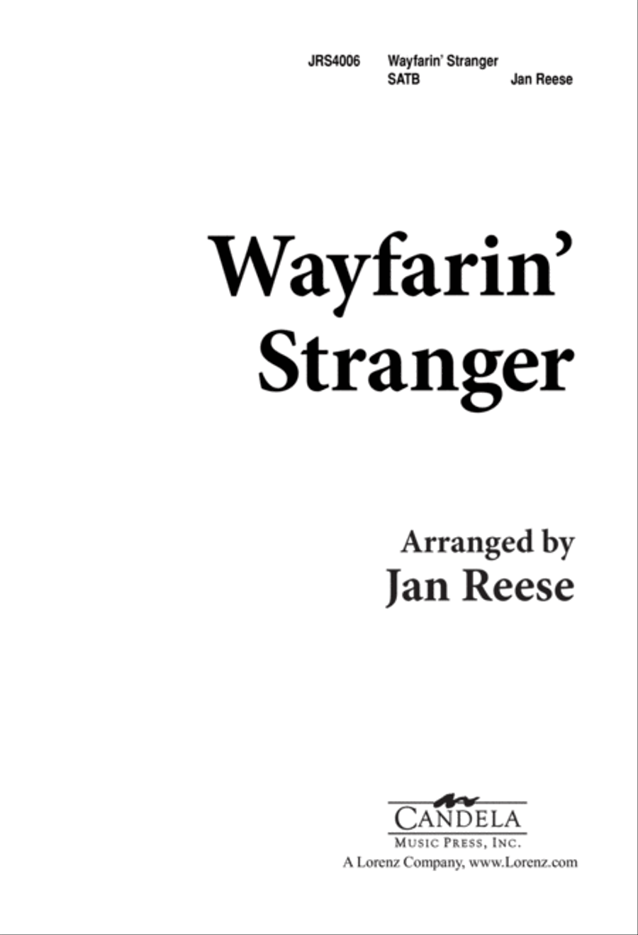 Wayfarin' Stranger (Digital Download) 4-Part scores gallery preview page 1