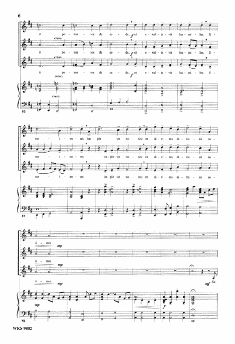 Magnificat (Digital Download) SSA scores gallery preview page 6