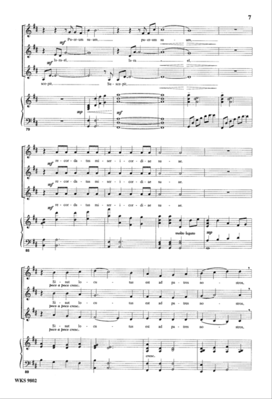 Magnificat (Digital Download) SSA scores gallery preview page 7