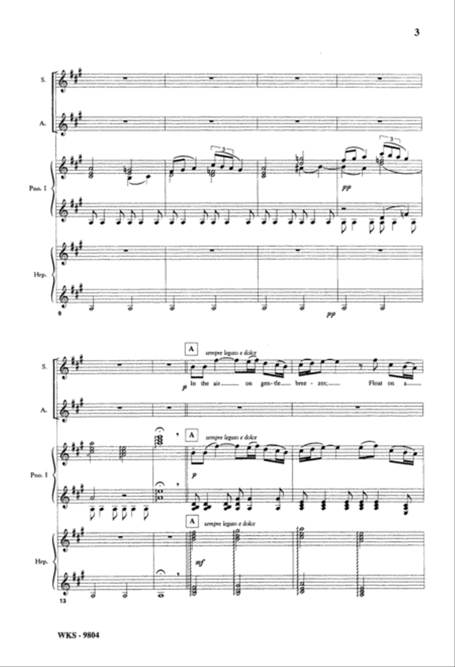 Polovetsian Dance (Digital Download) SSA scores gallery preview page 3