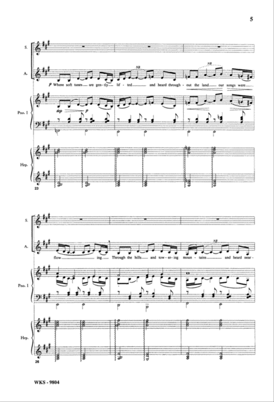 Polovetsian Dance (Digital Download) SSA scores gallery preview page 5
