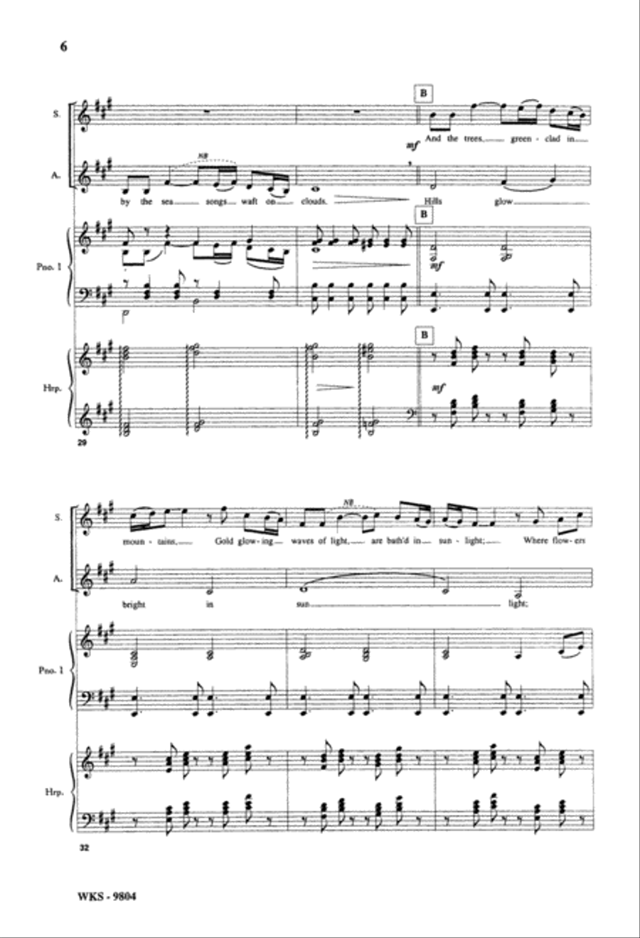 Polovetsian Dance (Digital Download) SSA scores gallery preview page 6