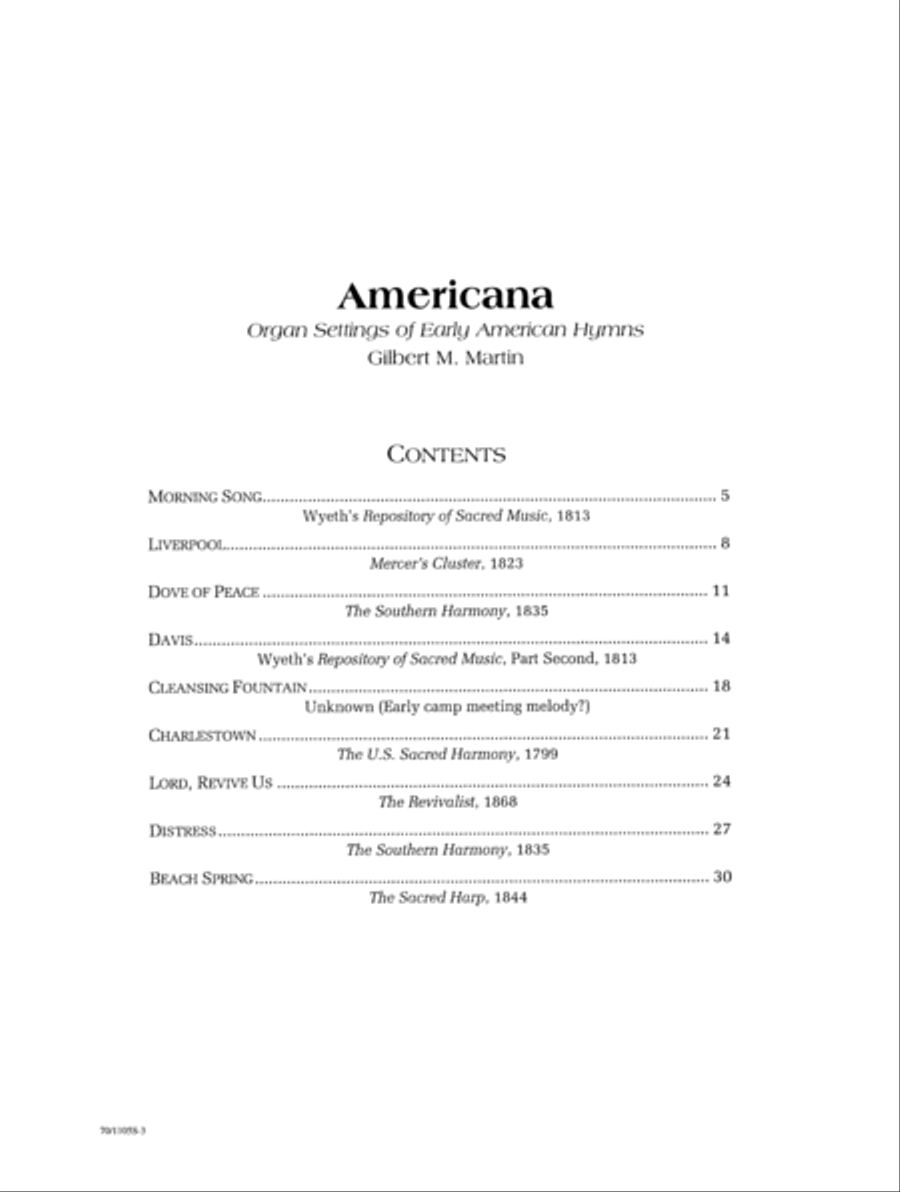 Americana (Digital Download) Organ scores gallery preview page 5