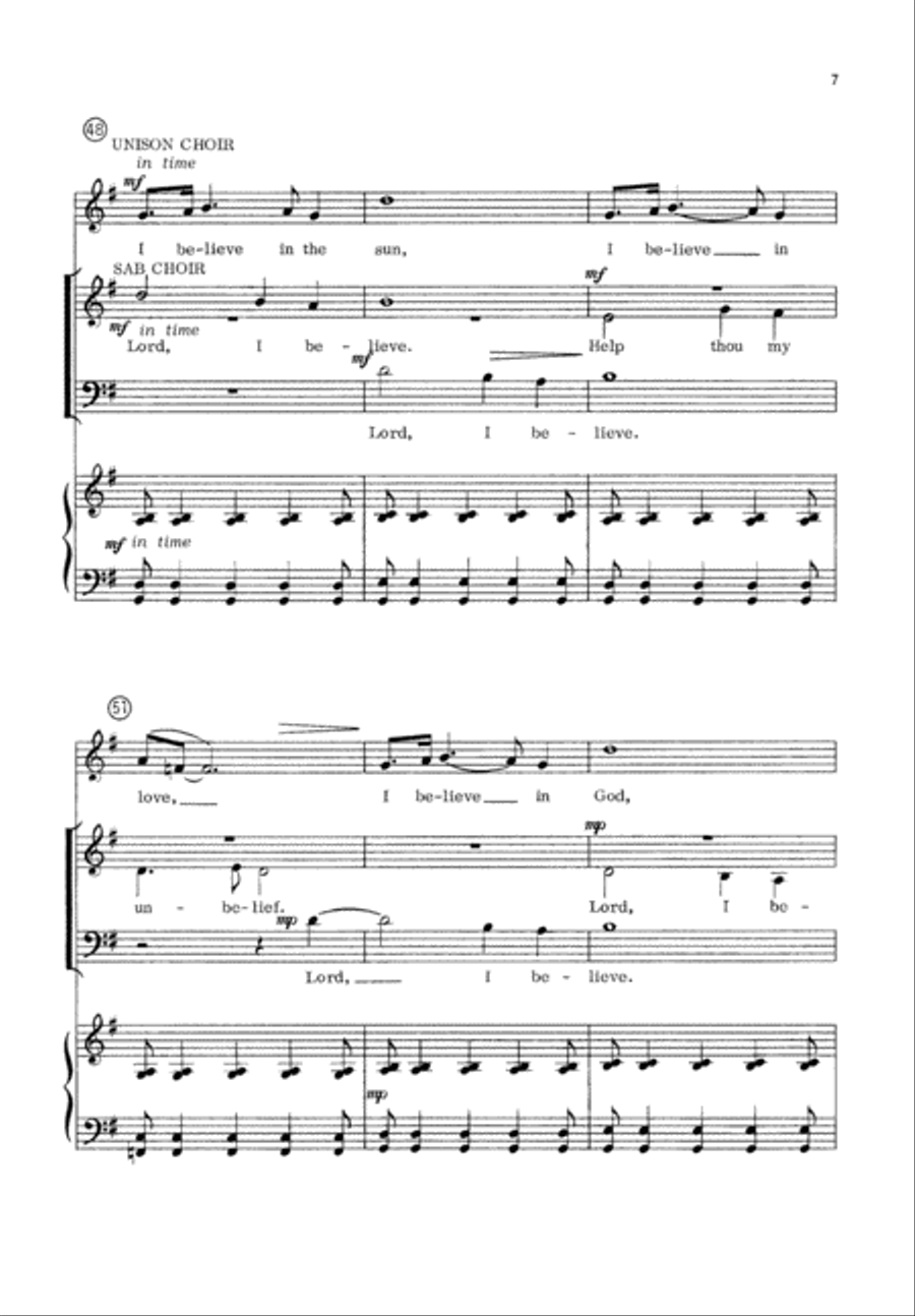 Credo (Digital Download) Credo (Digital Download) Unison Choir scores gallery preview page 7