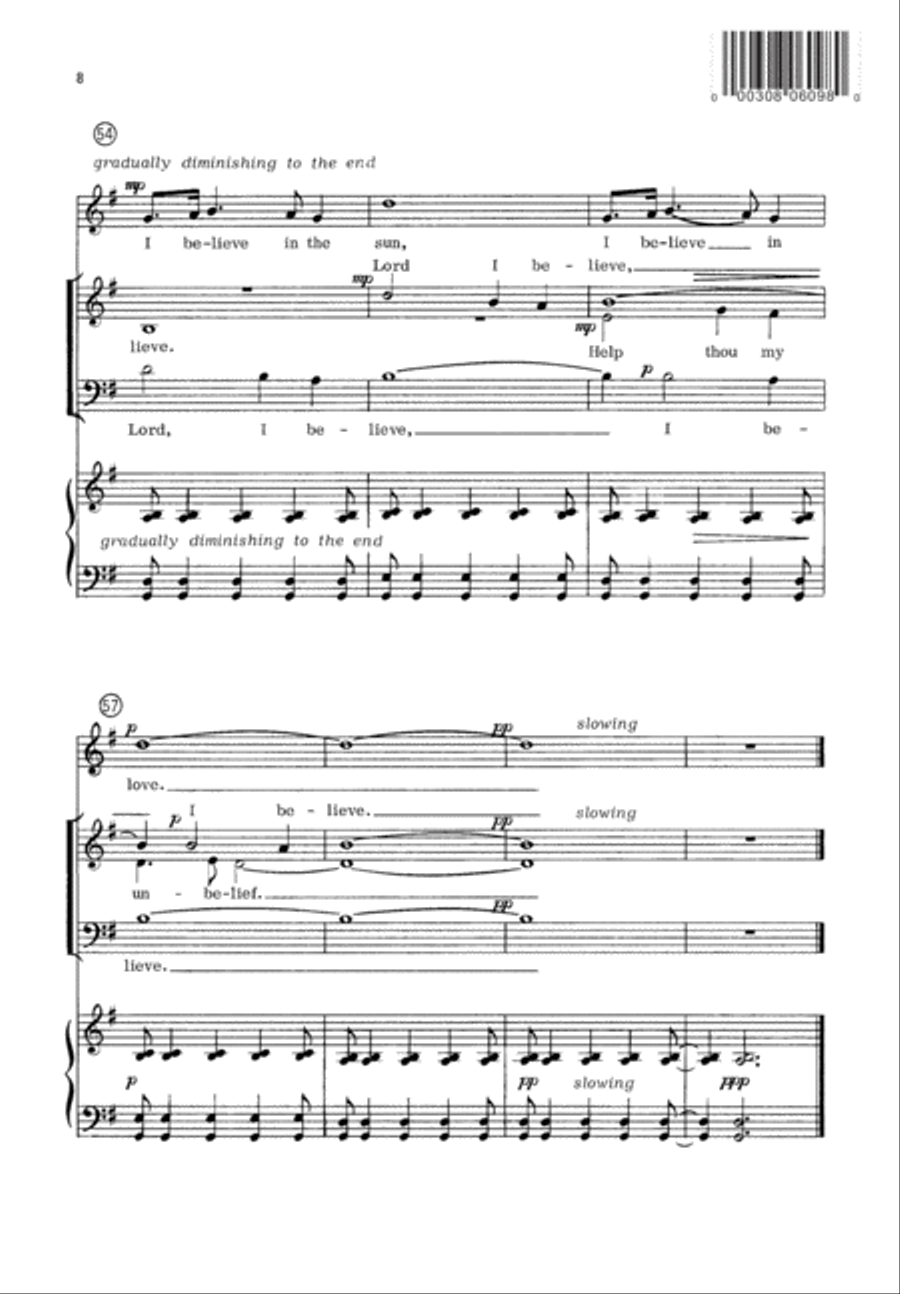 Credo (Digital Download) Credo (Digital Download) Unison Choir scores gallery preview page 8