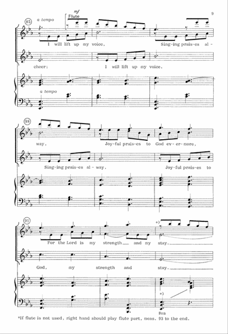 Psalm (Digital Download) Psalm (Digital Download) Unison Choir scores gallery preview page 9