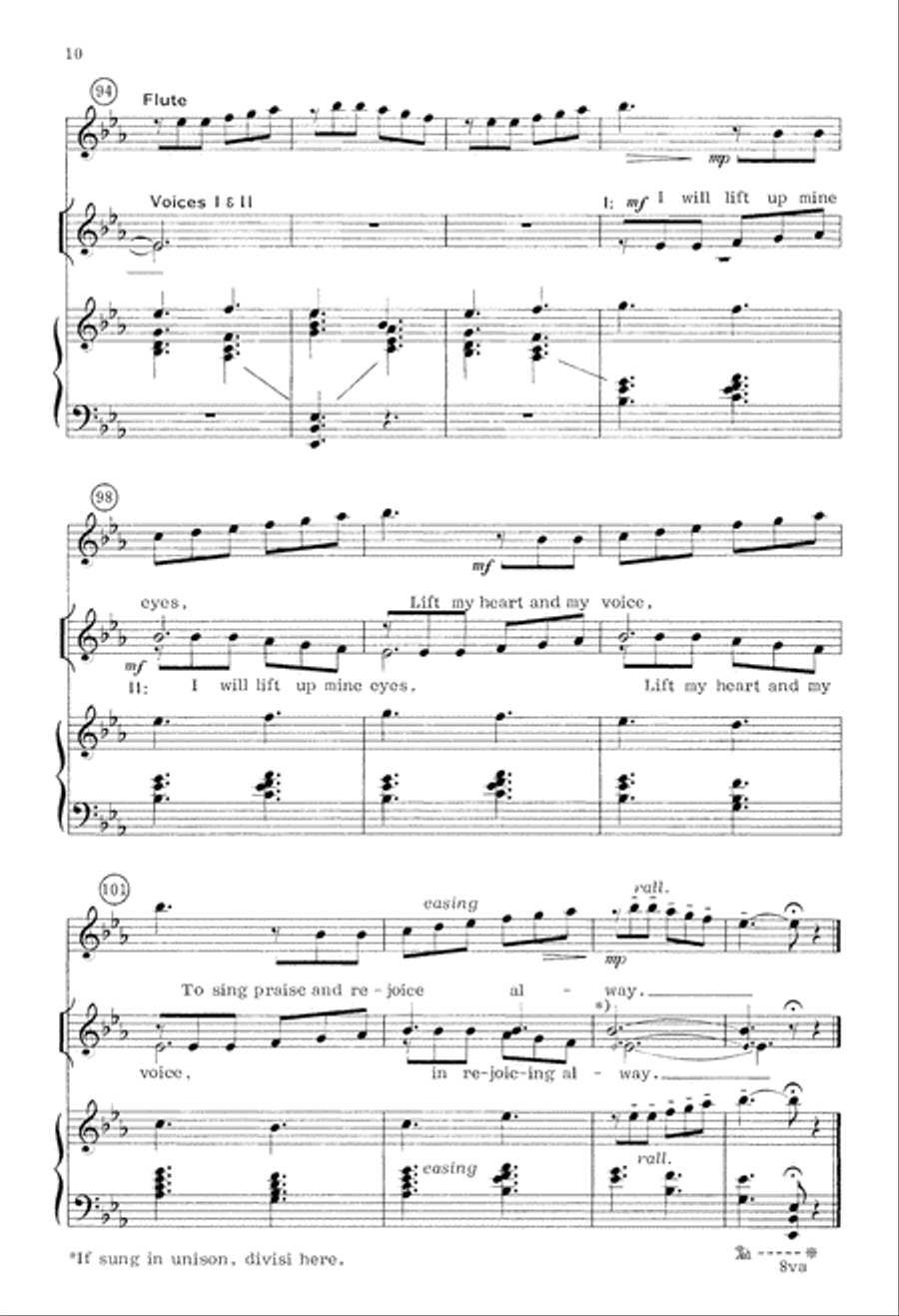 Psalm (Digital Download) Psalm (Digital Download) Unison Choir scores gallery preview page 10