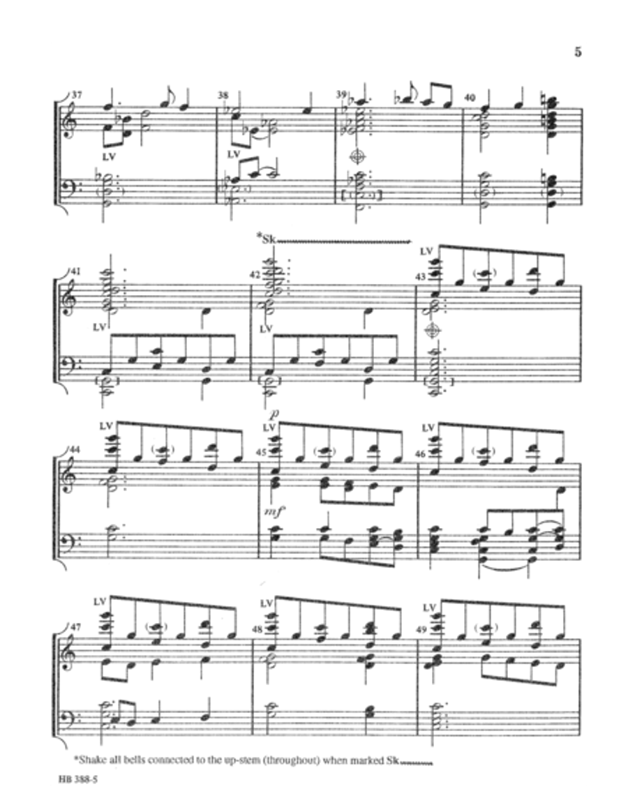 Festival Celebration Festival Celebration 5-Octaves scores gallery preview page 5