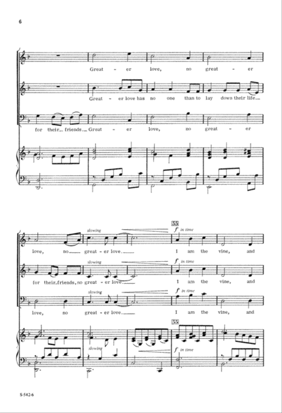 I am the Vine (Digital Download) 3-Part scores gallery preview page 6