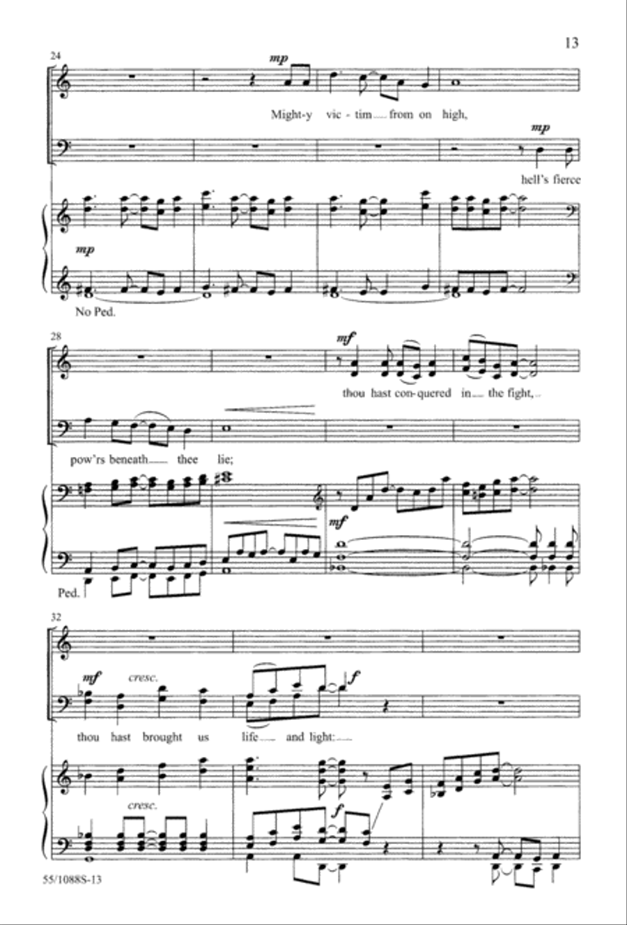 Celebrate! (Digital Download) 4-Part scores gallery preview page 15