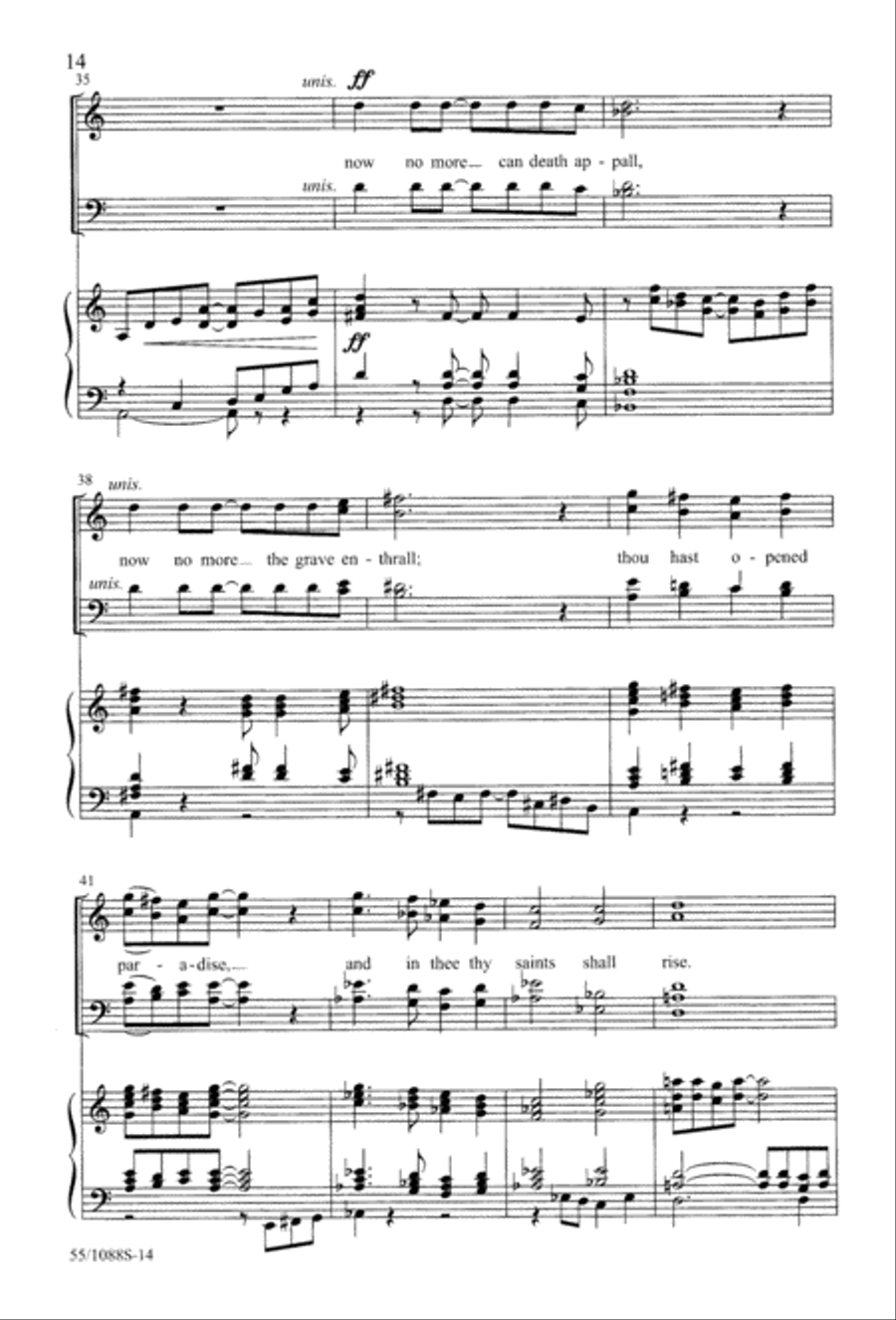 Celebrate! (Digital Download) 4-Part scores gallery preview page 16