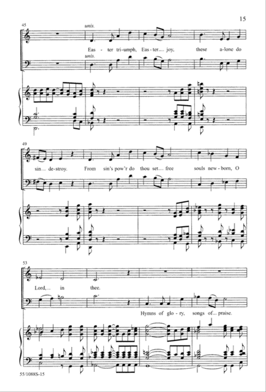 Celebrate! (Digital Download) 4-Part scores gallery preview page 17
