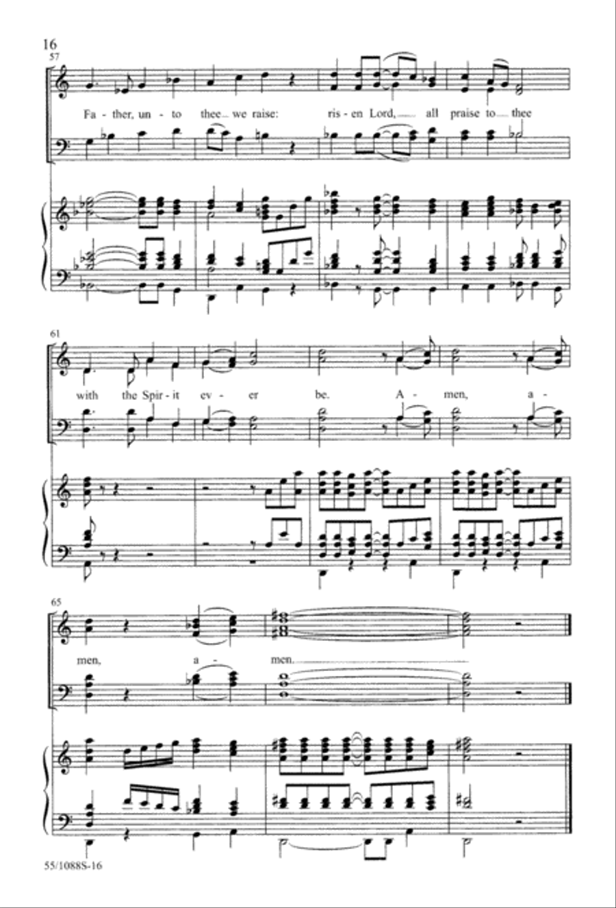 Celebrate! (Digital Download) 4-Part scores gallery preview page 18