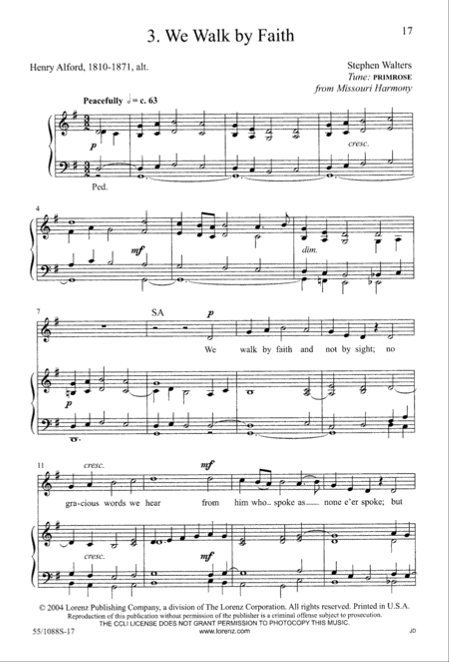 Celebrate! (Digital Download) 4-Part scores gallery preview page 19