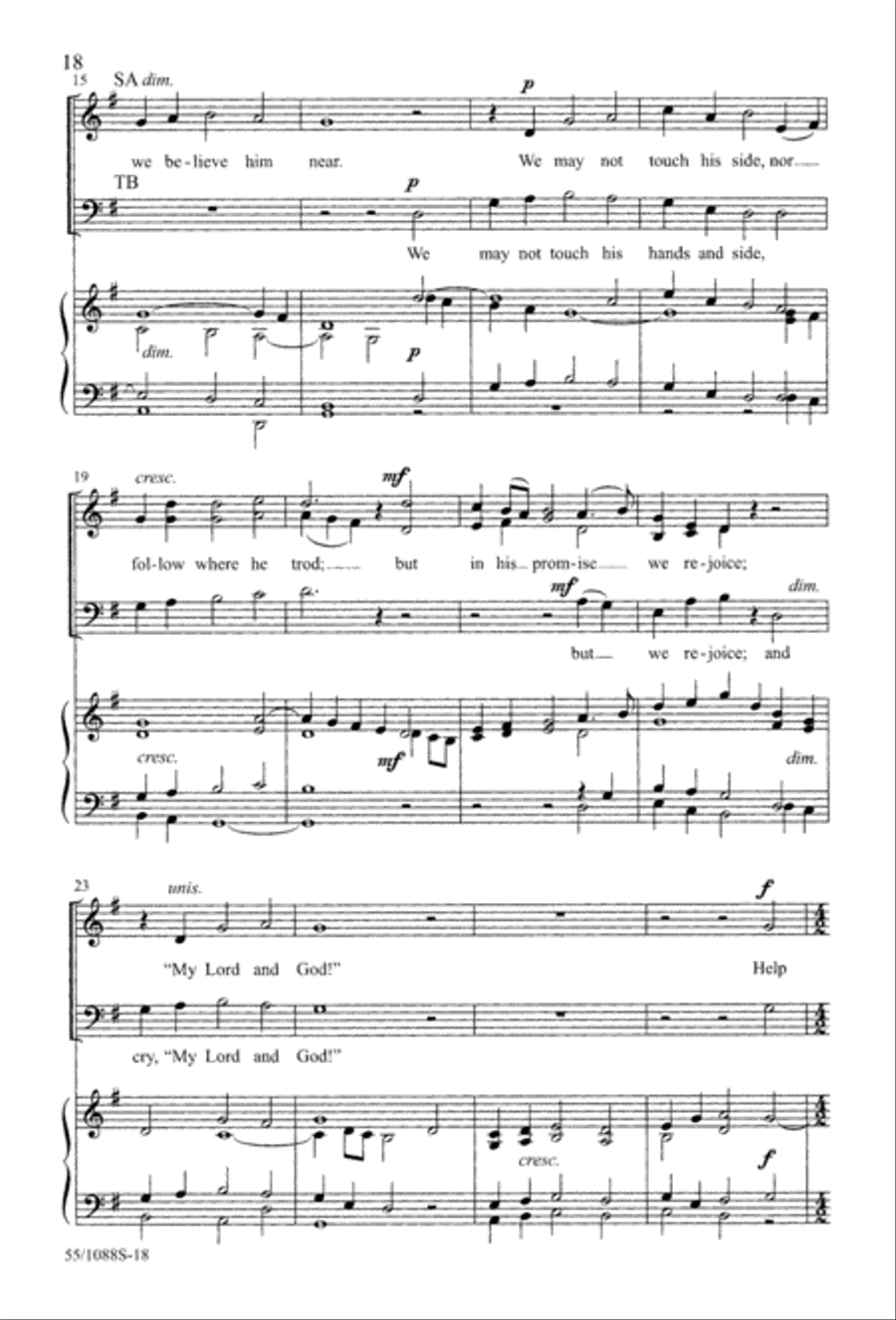 Celebrate! (Digital Download) 4-Part scores gallery preview page 20