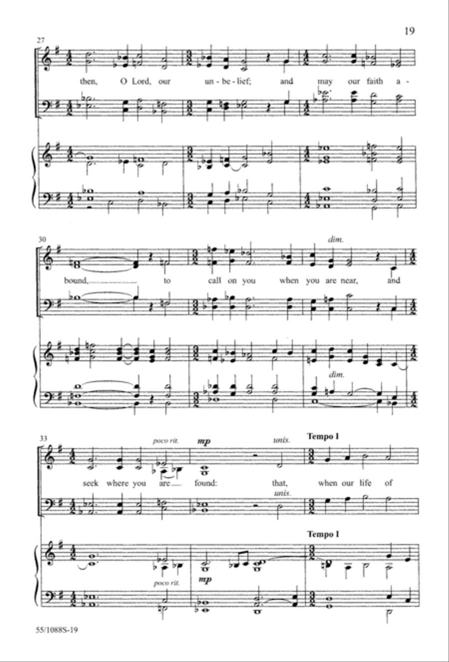Celebrate! (Digital Download) 4-Part scores gallery preview page 21