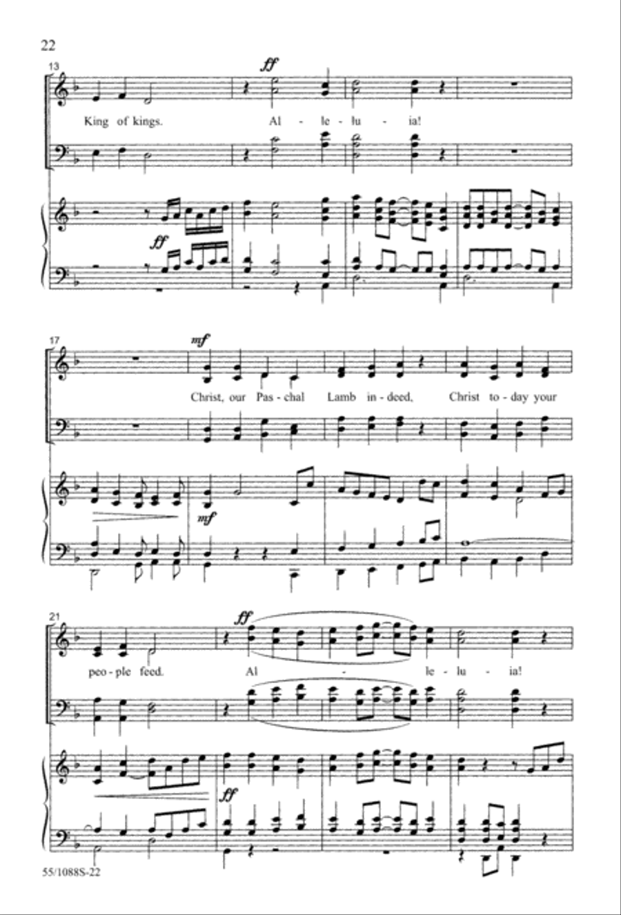 Celebrate! (Digital Download) 4-Part scores gallery preview page 24