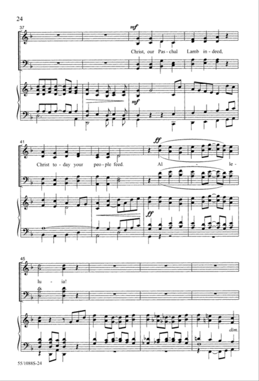 Celebrate! (Digital Download) 4-Part scores gallery preview page 26