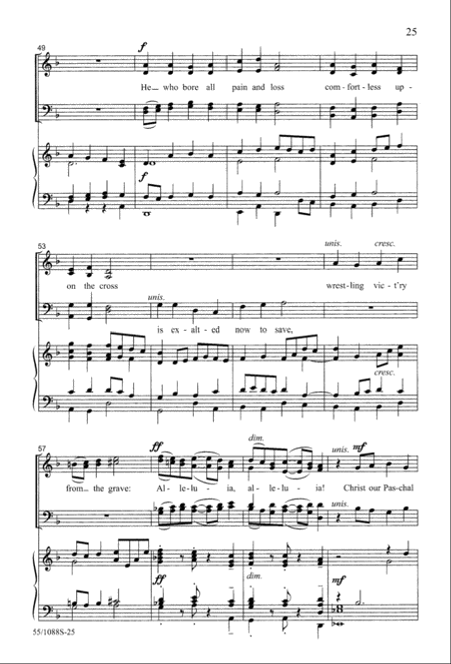 Celebrate! (Digital Download) 4-Part scores gallery preview page 27