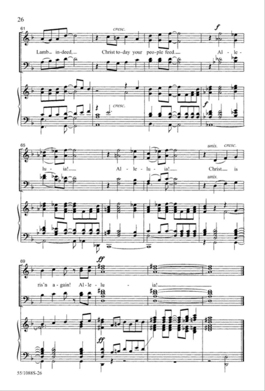Celebrate! (Digital Download) 4-Part scores gallery preview page 28
