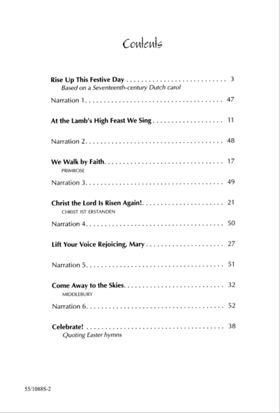 Celebrate! (Digital Download) 4-Part scores gallery preview page 4