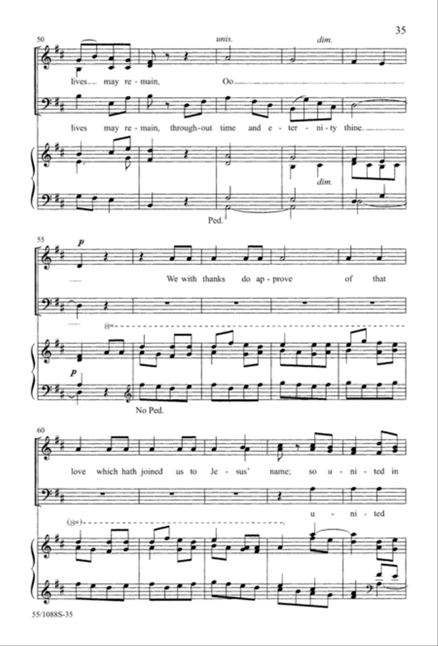 Celebrate! (Digital Download) 4-Part scores gallery preview page 35