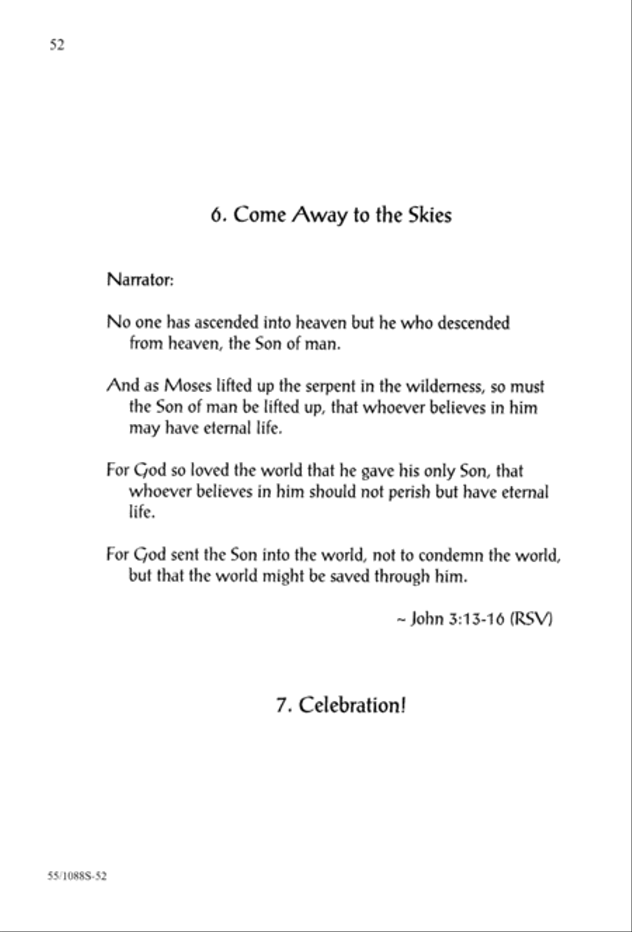 Celebrate! (Digital Download) 4-Part scores gallery preview page 52