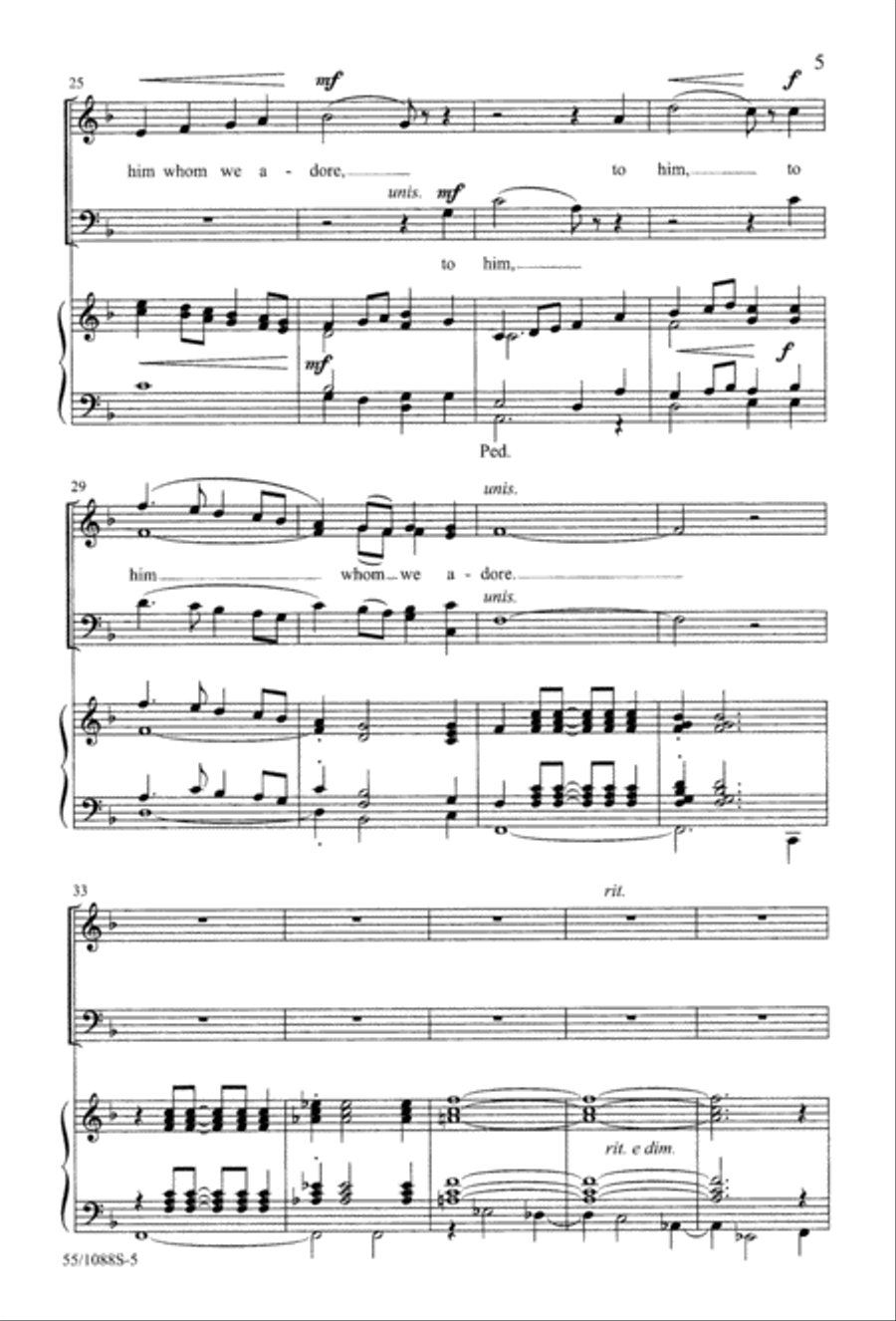 Celebrate! (Digital Download) 4-Part scores gallery preview page 7