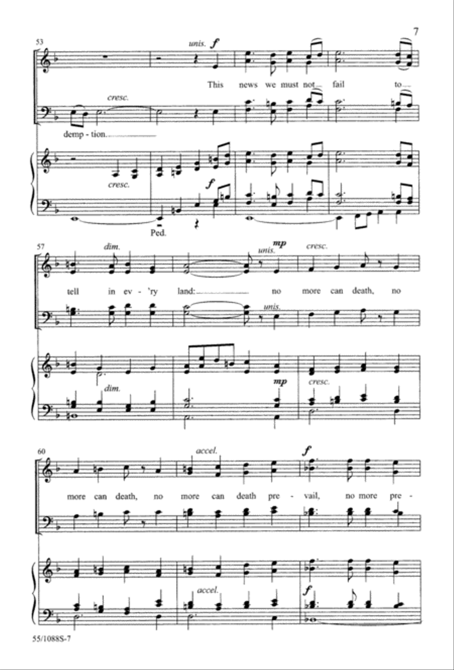 Celebrate! (Digital Download) 4-Part scores gallery preview page 9