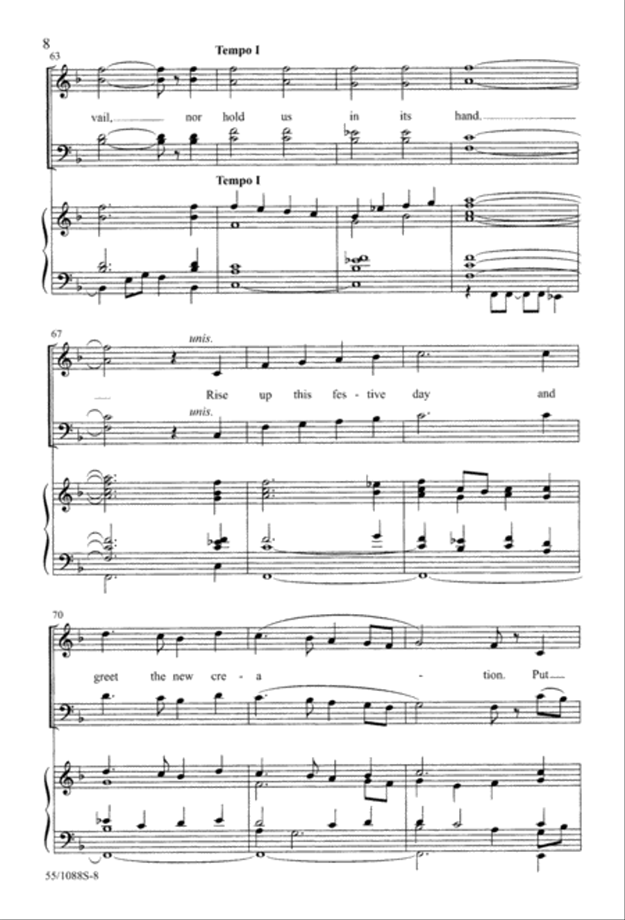 Celebrate! (Digital Download) 4-Part scores gallery preview page 10