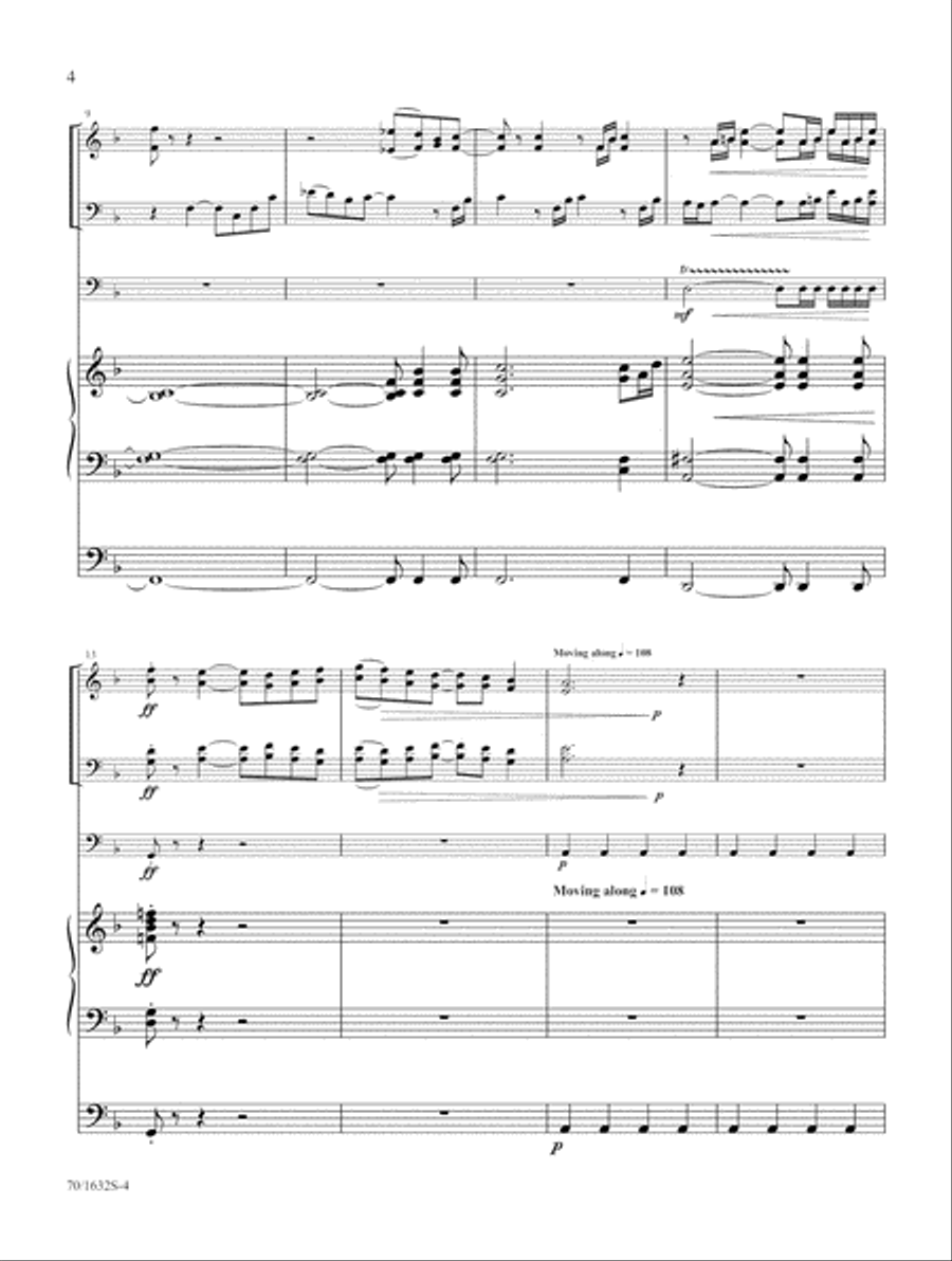 Acclamations for Easter (Digital Download) Trombone scores gallery preview page 4