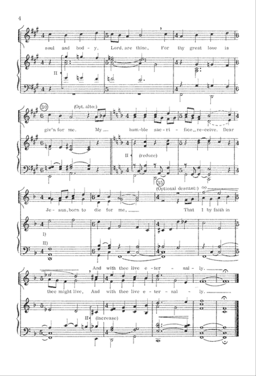 What Offering Shall I Bring? (Digital Download) Unison Choir scores gallery preview page 4