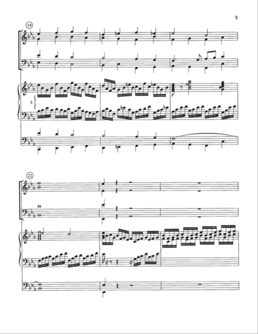 Now All the Vault - Full Score 4-Part scores gallery preview page 5